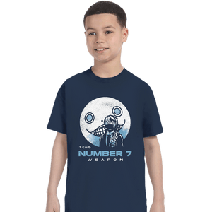 Shirts T-Shirts, Youth / XS / Navy Emil Weapon Number 7
