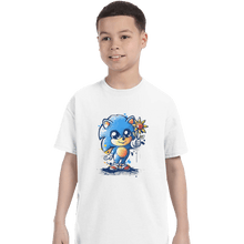 Load image into Gallery viewer, Shirts T-Shirts, Youth / XL / White Little Baby Hedgehog
