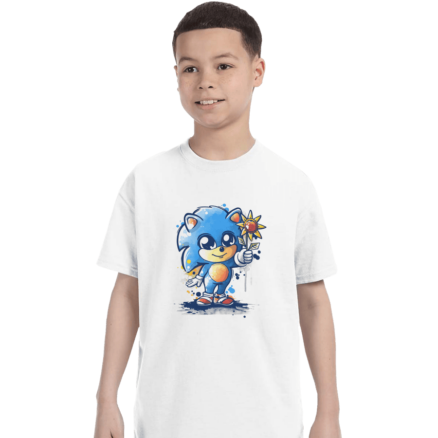 Shirts T-Shirts, Youth / XL / White Little Baby Hedgehog