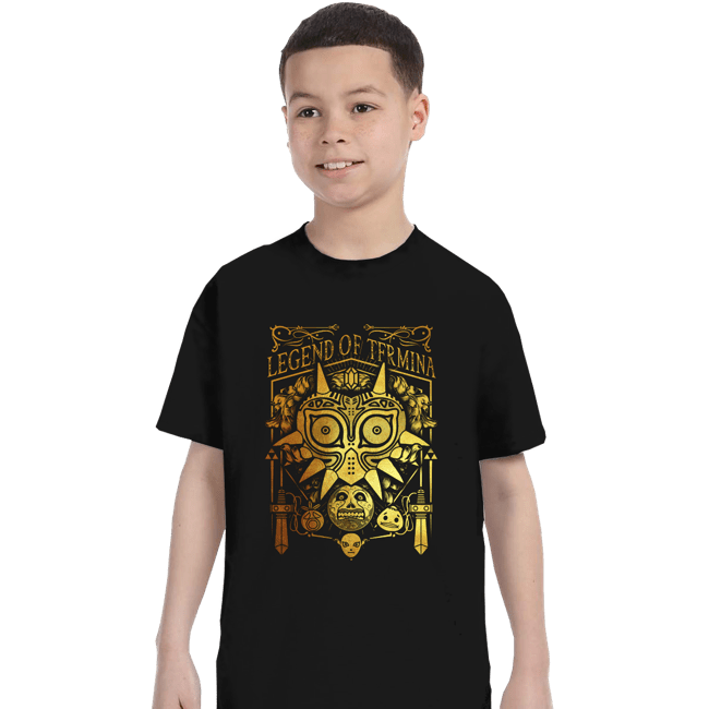 Daily_Deal_Shirts T-Shirts, Youth / XS / Black Legend Of Termina