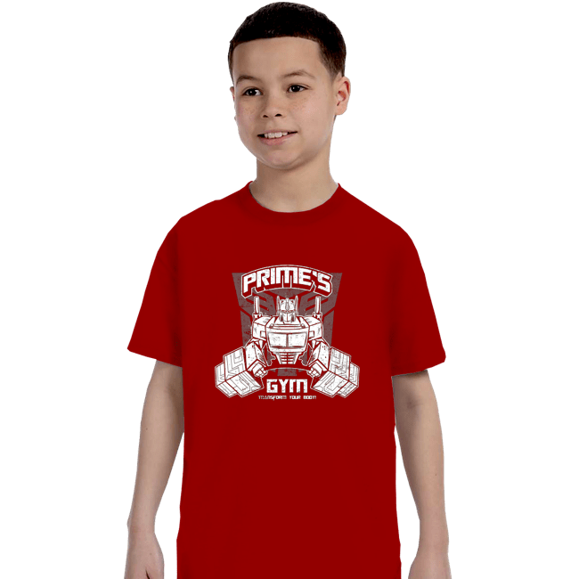 Shirts T-Shirts, Youth / XS / Red Prime's Gym