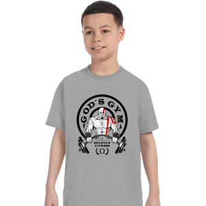 Shirts T-Shirts, Youth / XS / Sports Grey God's Gym