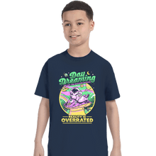 Load image into Gallery viewer, Secret_Shirts T-Shirts, Youth / XS / Navy Day Dreaming Astronaut
