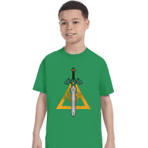 Daily_Deal_Shirts T-Shirts, Youth / XS / Irish Green The Sword