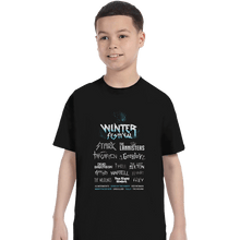 Load image into Gallery viewer, Shirts T-Shirts, Youth / XS / Black Winter Festival
