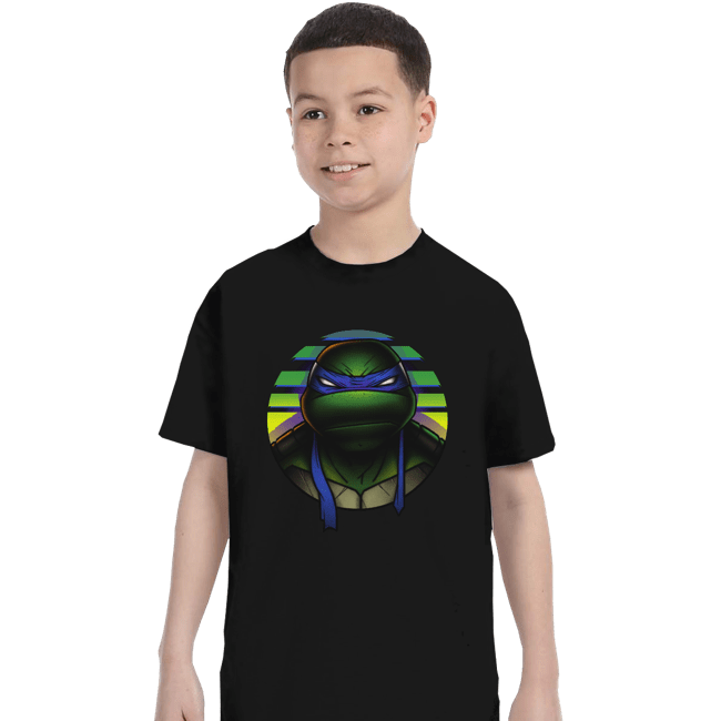 Daily_Deal_Shirts T-Shirts, Youth / XS / Black Mutant Blue