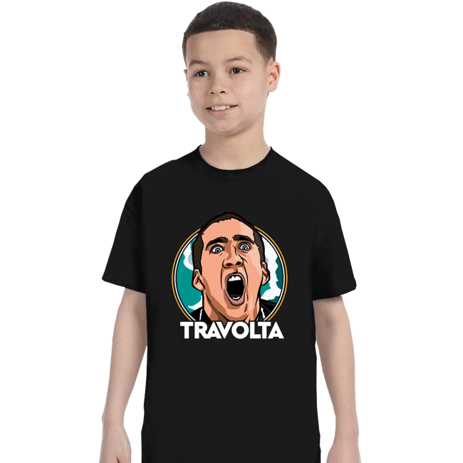 Secret_Shirts T-Shirts, Youth / XS / Black Face Swap