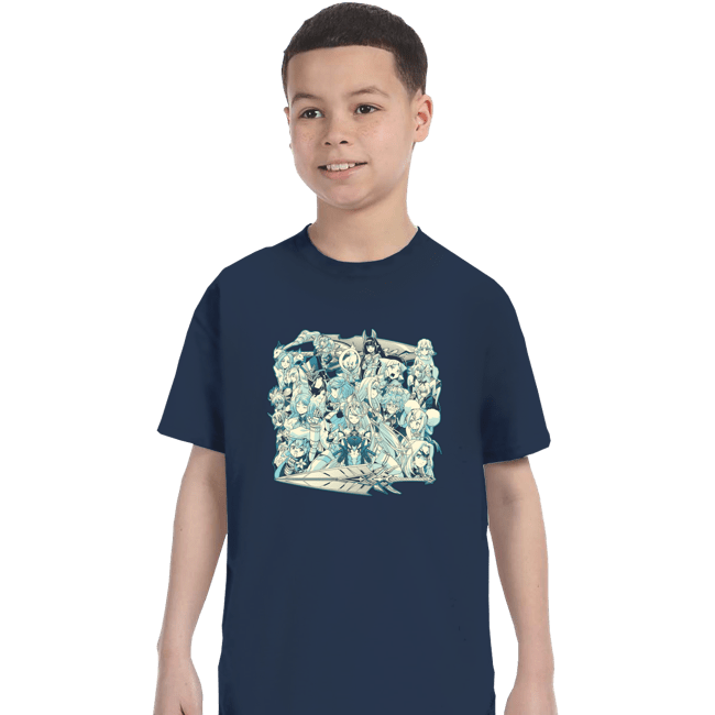 Shirts T-Shirts, Youth / XS / Navy Blade Resonance