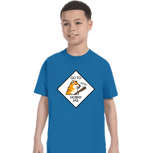 Load image into Gallery viewer, Secret_Shirts T-Shirts, Youth / XS / Sapphire Horny Jail

