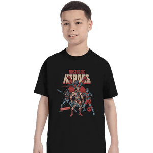 Shirts T-Shirts, Youth / XL / Black Nostalgic Heroes