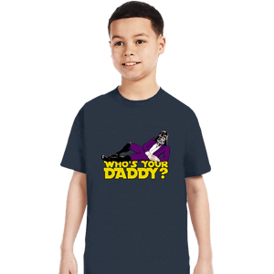 Daily_Deal_Shirts T-Shirts, Youth / XS / Dark Heather Who's Your Daddy