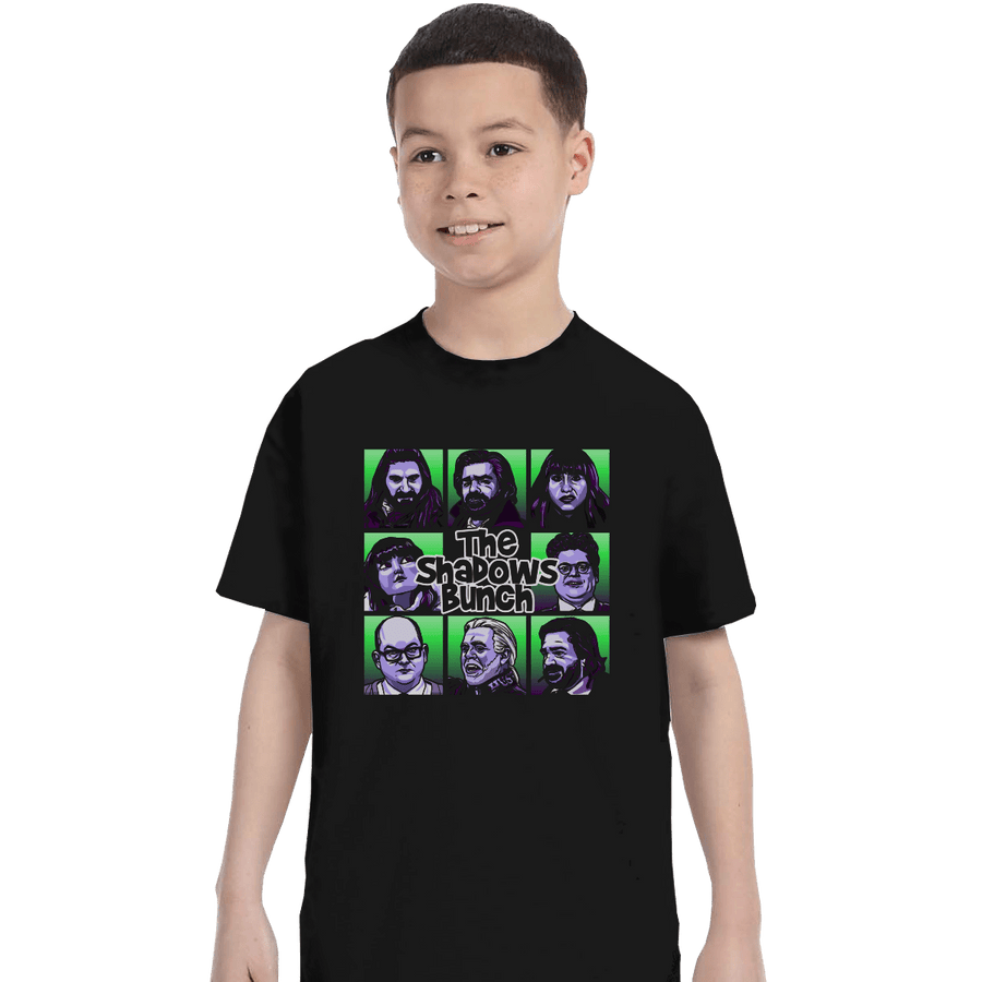 Shirts T-Shirts, Youth / XL / Black The Shadows Bunch