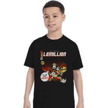 Load image into Gallery viewer, Shirts T-Shirts, Youth / XL / Black Lemillion
