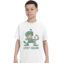 Load image into Gallery viewer, Shirts T-Shirts, Youth / XL / White Lucky Charms
