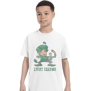 Shirts T-Shirts, Youth / XL / White Lucky Charms