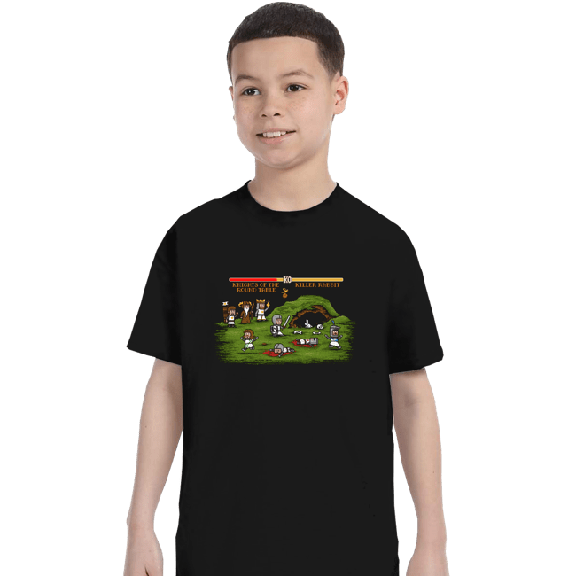 Daily_Deal_Shirts T-Shirts, Youth / XS / Black Camelot Fighter