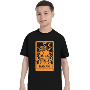 Daily_Deal_Shirts T-Shirts, Youth / XS / Black Nanaki Tarot Card