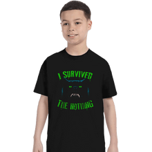 Load image into Gallery viewer, Shirts T-Shirts, Youth / XL / Black I Survived The Nothing
