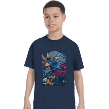 Load image into Gallery viewer, Shirts T-Shirts, Youth / XL / Navy Heartless
