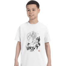 Load image into Gallery viewer, Shirts T-Shirts, Youth / XL / White The Prince Of Saiyans

