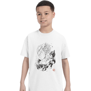 Shirts T-Shirts, Youth / XL / White The Prince Of Saiyans