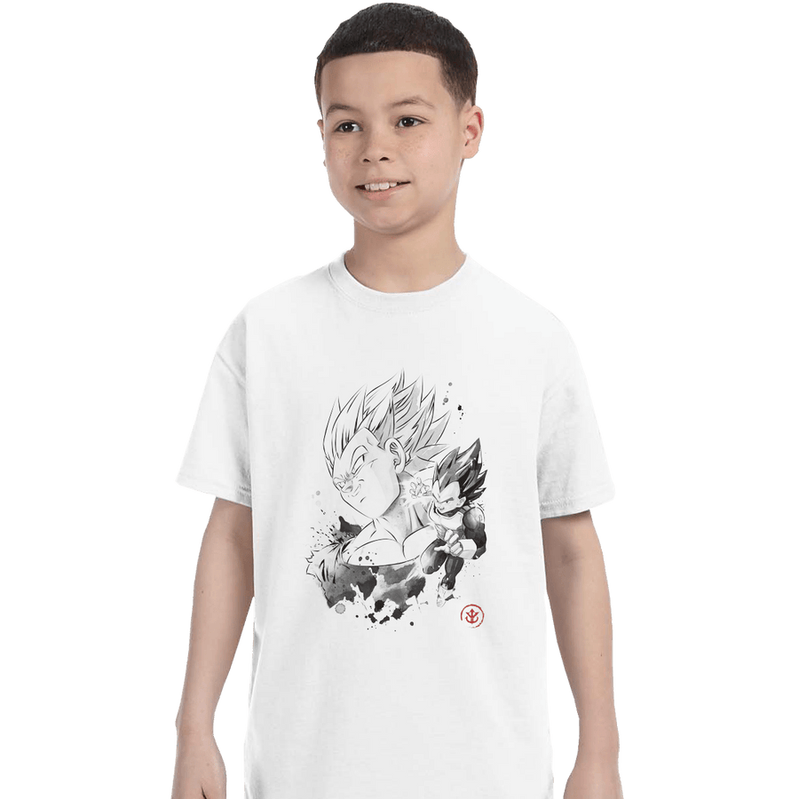 Shirts T-Shirts, Youth / XL / White The Prince Of Saiyans