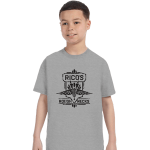 Secret_Shirts T-Shirts, Youth / XS / Sports Grey Rico's Roughnecks