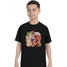 Load image into Gallery viewer, Shirts T-Shirts, Youth / XL / Black The Wolf Tribe
