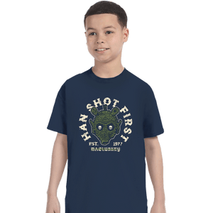 Daily_Deal_Shirts T-Shirts, Youth / XS / Navy Han Sho7 Firs7