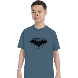 Shirts T-Shirts, Youth / XS / Indigo Blue Valar Morghulis