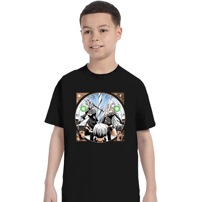 Shirts T-Shirts, Youth / XS / Black Designed to End
