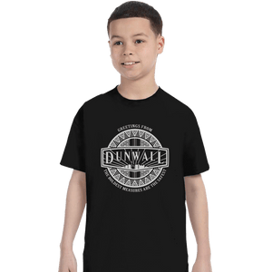 Shirts T-Shirts, Youth / XS / Black Greetings From Dunwall
