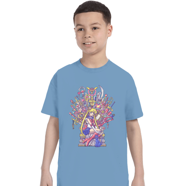 Shirts T-Shirts, Youth / XS / Powder Blue Throne Of Magic