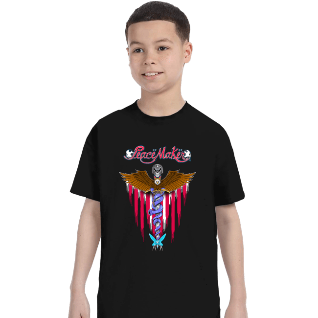Secret_Shirts T-Shirts, Youth / XS / Black Peace Feels Good