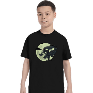 Shirts T-Shirts, Youth / XS / Black Midnight Nekobus