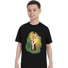 Load image into Gallery viewer, Secret_Shirts T-Shirts, Youth / XS / Black Leia &amp; Jabba
