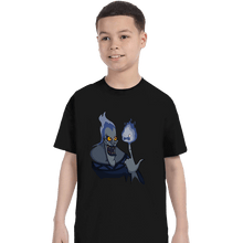 Load image into Gallery viewer, Shirts T-Shirts, Youth / XL / Black Finger Flame

