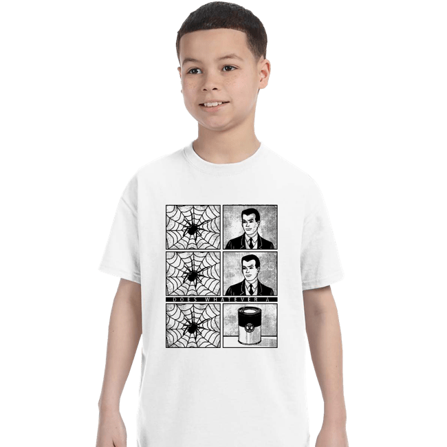 Secret_Shirts T-Shirts, Youth / XS / White Spider Can