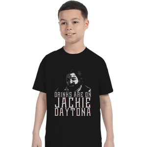 Shirts T-Shirts, Youth / Small / Black Jackie Daytona