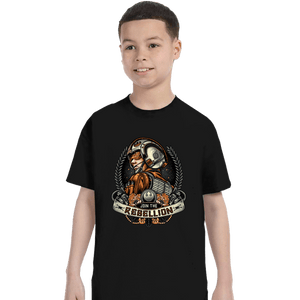 Daily_Deal_Shirts T-Shirts, Youth / XS / Black Skywalker Banner