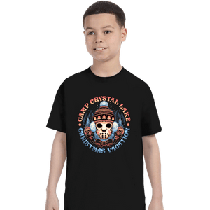 Secret_Shirts T-Shirts, Youth / XS / Black Camp Christmas