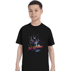 Shirts T-Shirts, Youth / XL / Black Scream!