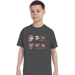Shirts T-Shirts, Youth / XL / Charcoal Kawaii Killers