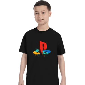 Secret_Shirts T-Shirts, Youth / XS / Black Ps Splashes