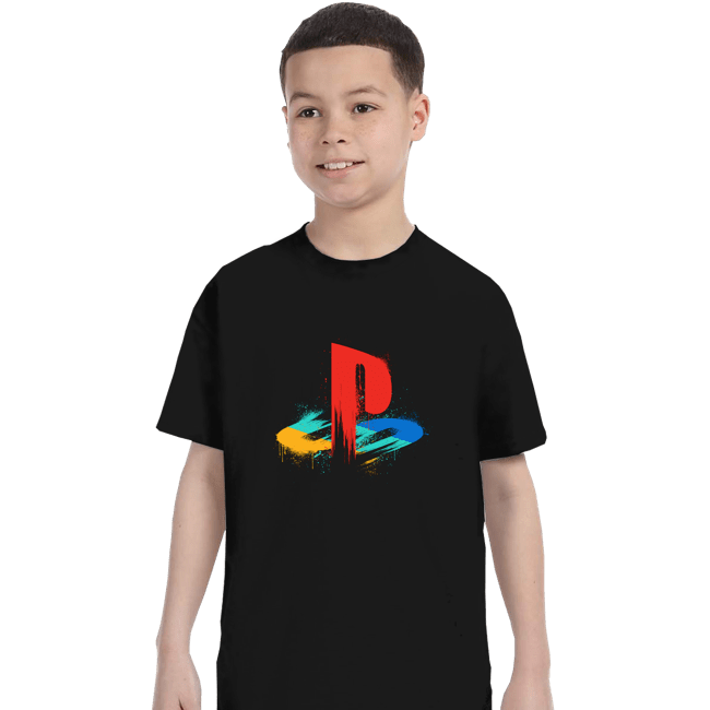 Secret_Shirts T-Shirts, Youth / XS / Black Ps Splashes