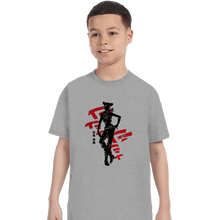 Load image into Gallery viewer, Shirts T-Shirts, Youth / XS / Sports Grey Crimson Jolyne Cujoh
