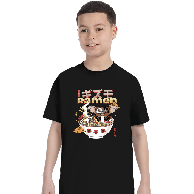 Secret_Shirts T-Shirts, Youth / XS / Black Dangerous Night Ramen