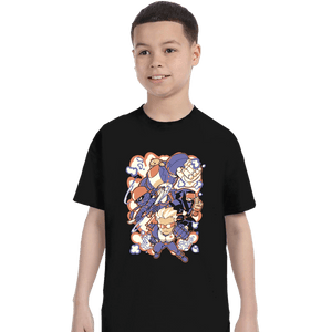 Daily_Deal_Shirts T-Shirts, Youth / XS / Black Capsule Computer Heroes