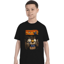 Load image into Gallery viewer, Shirts T-Shirts, Youth / XL / Black Island Scream
