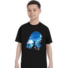Load image into Gallery viewer, Daily_Deal_Shirts T-Shirts, Youth / XS / Black Moana Shadow
